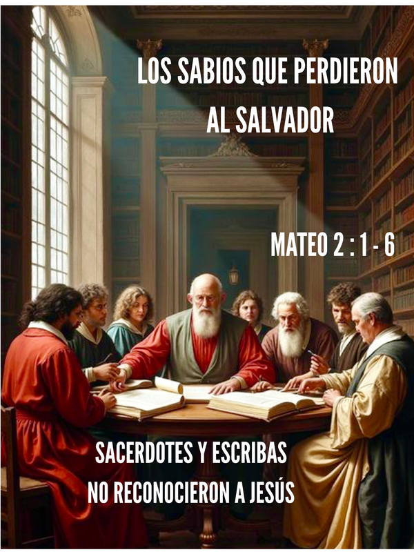 LOS SABIOS QUE PERDIERON AL SALVADOR